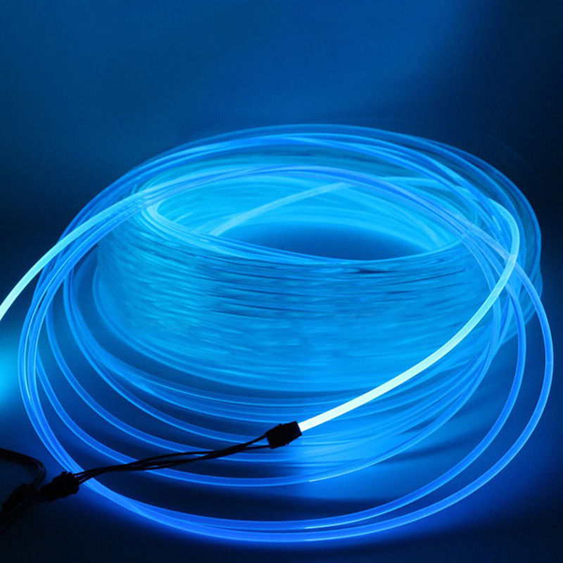5mm PMMA Solid Core Side Glow Fiber Optic Light Cable